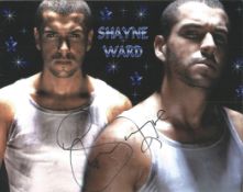 Shayne Ward music Signed 10 x 8 inch Colour Photo. English actor and singer. He is best known for