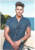 Matt Terry X Factor winner Signed 8x10 colour photograph. Good condition. All autographs come with a