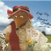 Bernard Cribbins Wombles signed 10x8 colour photo rare inscription Keep Tidy. Good condition. All