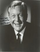 Gene Raymond actor signed 10 x 8 inch Black And White Photo. Dedicated. Gene Raymond was an American