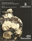 The Ceramic Cargo of a Medieval South Asian Trading Vessel Christies Catalogue 1989 Softback Book