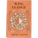 Wing Leader Hardback Book J. E 'Johnnie' Johnson 1958 The Reprint Society BB75. Good condition.