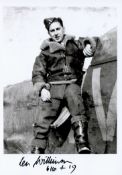 Flying Officer Kenneth Astill Wilkinson 601 and 19 squadrons signed 5 x 7 b/w photo No. 72 of 200