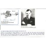 Sir Anthony Wilkinson Heward WW2 Pilot Signature Piece Cut From A FDC ST134. Good condition. All