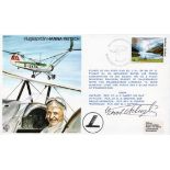 Gerd Achgelis signed Test Pilot cover German aviator, test pilot, and pioneer in the development