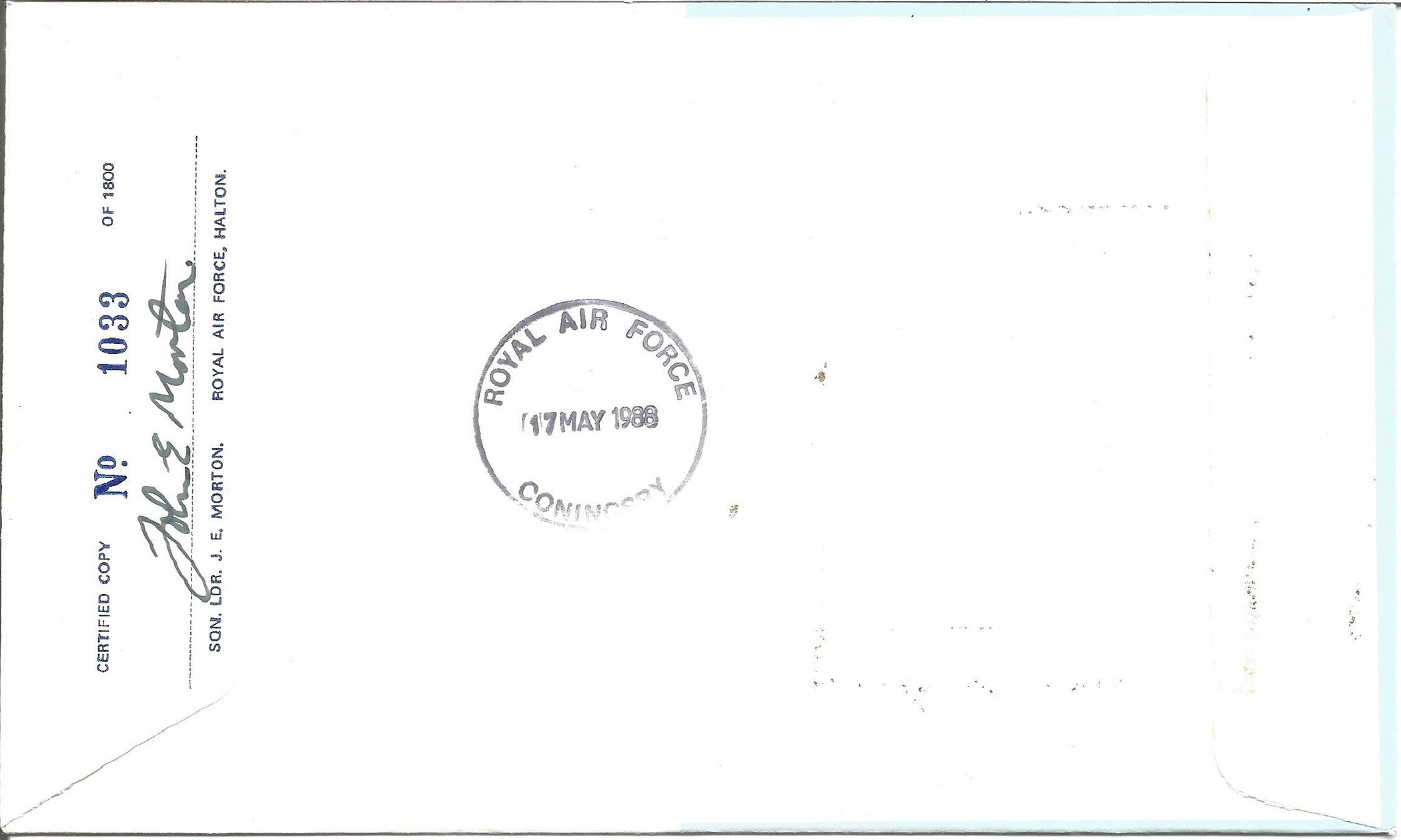 Lord Newall GCB OM GCMG CBE AM Chief of Air Staff 1937 1940 signed FDC No. 1033 of 1800. Flown In - Image 2 of 2