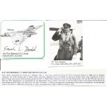 AVM Frank L. Dodd WW2 Pilot Small Signature Piece Cut From A FDC ST133. Good condition. All