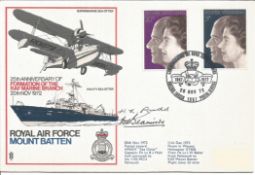 Royal Air Force Mount Batten 25th Anniversary of Formation of the RAF Marine Branch 20th November