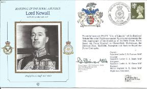 Lord Newall GCB OM GCMG CBE AM Chief of Air Staff 1937 1940 signed FDC No. 1033 of 1800. Flown In