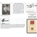 MRAF Sir William F. Dickson WW1 Pilot Signature Piece Cut From A FDC ST136. Good condition. All