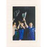 Football Peter Reid signed 16x12 Everton mounted colour photo. Peter Reid (born 20 June 1956) is