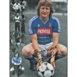 Football Eric Gates signed 16x12 colour photo pictured while at Ipswich Town. Good condition. All