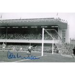Football Bob Wilson signed 12x8 black and white Arsenal photo. Robert Primrose Bob Wilson OBE (