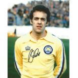 Alan Curtis signed 10x8 colour football photo pictured in Leeds United kit. Good condition. All