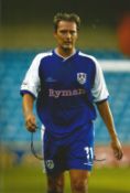 Football Noel Whelan 12x8 Signed Colour Photo Pictured In Action For Millwall. Good condition. All