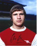 Football. Eddie Kelly Signed 10x8 colour photo. Photo shows Kelly in a Arsenal home kit in a close