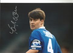 Ian Snodin Everton Signed 12 x 8 inch football photo. Good condition. All autographs come with a