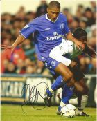 Football Glen Johnson signed Chelsea 10x8 colour photo. Glen McLeod Cooper Johnson (né Stephens;