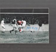 Football John Connelly signed 14x12 Manchester United mounted colourised photo. John Michael
