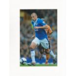 Football John Heitinga signed 16x12 Everton mounted colour photo. John Gijsbert Alan Heitinga (