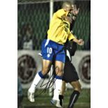 Alex Brazil Signed 12 x 8 inch football photo. Good condition. All autographs come with a