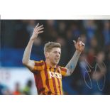 Jon Stead Bradford Signed 12 x 8 inch football photo. Good condition. All autographs come with a