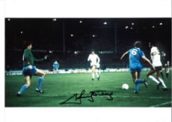 Ricky Villa Wembley Goal Tottenham Signed 16 x 12 inch football photo. Good condition. All