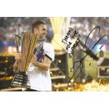 Miguel Layun 12 x 8 Watford signed colour football photo. Good condition. All autographs come with a