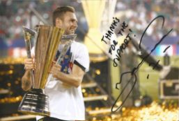 Miguel Layun 12 x 8 Watford signed colour football photo. Good condition. All autographs come with a