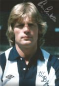 Football Len Cantello 12x8 Signed Colour Photo Pictured While Playing For West Brom. Good condition.