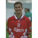 Football Nigel Clough signed Liverpool 12 8 colour photo. Nigel Howard Clough (born 19 March 1966)