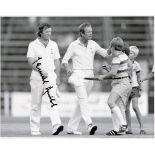 Cricket Dennis Amiss signed 10x8 black and white photo. Good condition. All autographs come with a