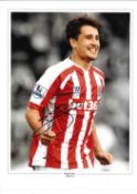 Bojan Krkic Stoke Signed 16 x 12 inch football photo. Good condition. All autographs come with a