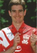 Nigel Clough Signed Liverpool 8x12 Photo. Good condition. All autographs come with a Certificate