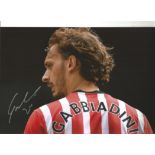 Manolo Gabiadinni Southampton Signed 12 x 8 inch football photo. Good condition. All autographs come