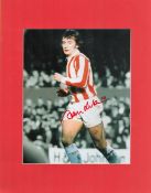 Football Alan Hudson signed 14x11 mounted Stoke City colour photo. Alan Anthony Hudson (born 21 June