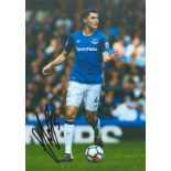 Football Michael Keane signed 12x8 Everton colour photo. Michael Vincent Keane (born 11 January