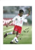 Football Young Pyo Lee signed 12x8 South Korea colour photo. Lee Young Pyo (born 23 April 1977) is a