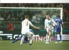 James Mcfadden Scotland Signed 12 x 8 inch football photo. Good condition. All autographs come