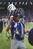 John Bailey Everton 12x8 signed colour photo. Good condition. All autographs come with a Certificate