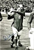 Ray Wilson 66 England Signed 12 x 8 inch football photo. Good condition. All autographs come with