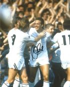 Football Alan Curtis 10x8 Signed Colour Photo Pictured Celebrating While Playing For Swansea City.