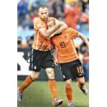 Johnny Heitinga Holland Signed 10 x 8 inch football photo. Good condition. All autographs come
