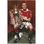 Darren Fletcher Man United Signed 10 x 8 inch football photo. Good condition. All autographs come
