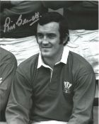 Rugby Union Phil Bennett signed Wales 10x8 black and white photo. Philip Bennett OBE (born 24