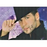 Shayne Ward Signed 10x8 Colour Promo Photograph. Ward Is Best Known For His Role As Aidan Connor