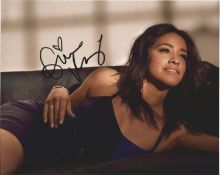 Gina Rodriguez signed 10x8 colour photo. Good condition. All autographs come with a Certificate of