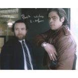 Eddie Marsan British Actor Signed 10x8 Colour Photo. Good condition. All autographs come with a