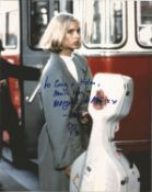 Maryam D'Abo signed 10x8 colour photo. Dedicated. Good condition. All autographs come with a