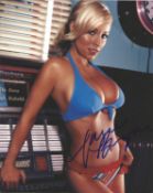 Jamie Bergman signed 10x8 colour photo. Good condition. All autographs come with a Certificate of